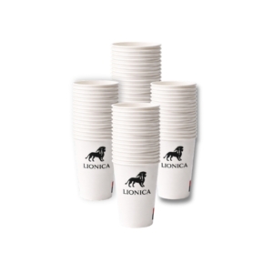 4 Oz gobelets en carton Lionica (x50)