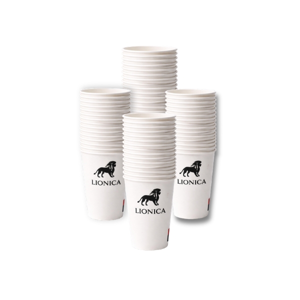 4 Oz gobelets en carton Lionica (x50)