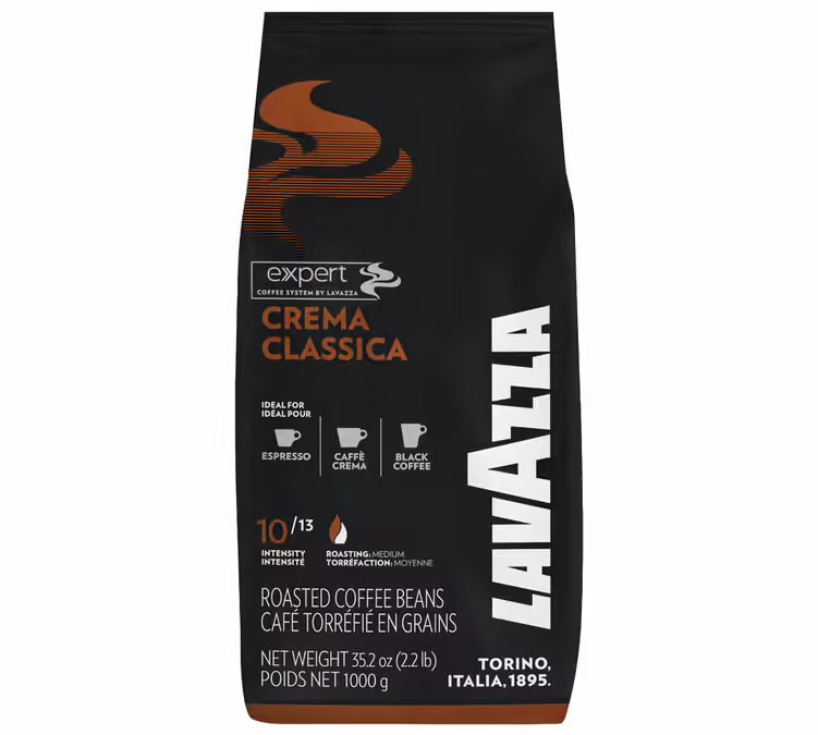 1 kg - Café en grain - Crema Classica - LAVAZZA
