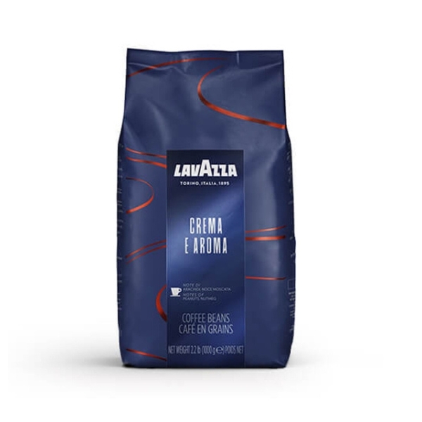 1 kg - Café en grains - Lavazza Crema Et Aroma Blue Line