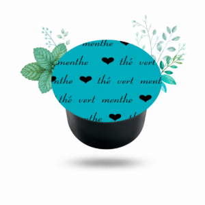 capsule thé menthe lavazza blue