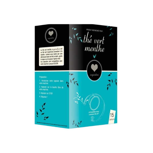 THE MENTHE BLUE X15 Compatible LAVAZZA BLUE