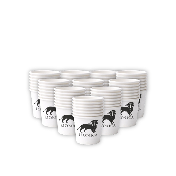 4 Oz gobelets en carton Lionica (x500)